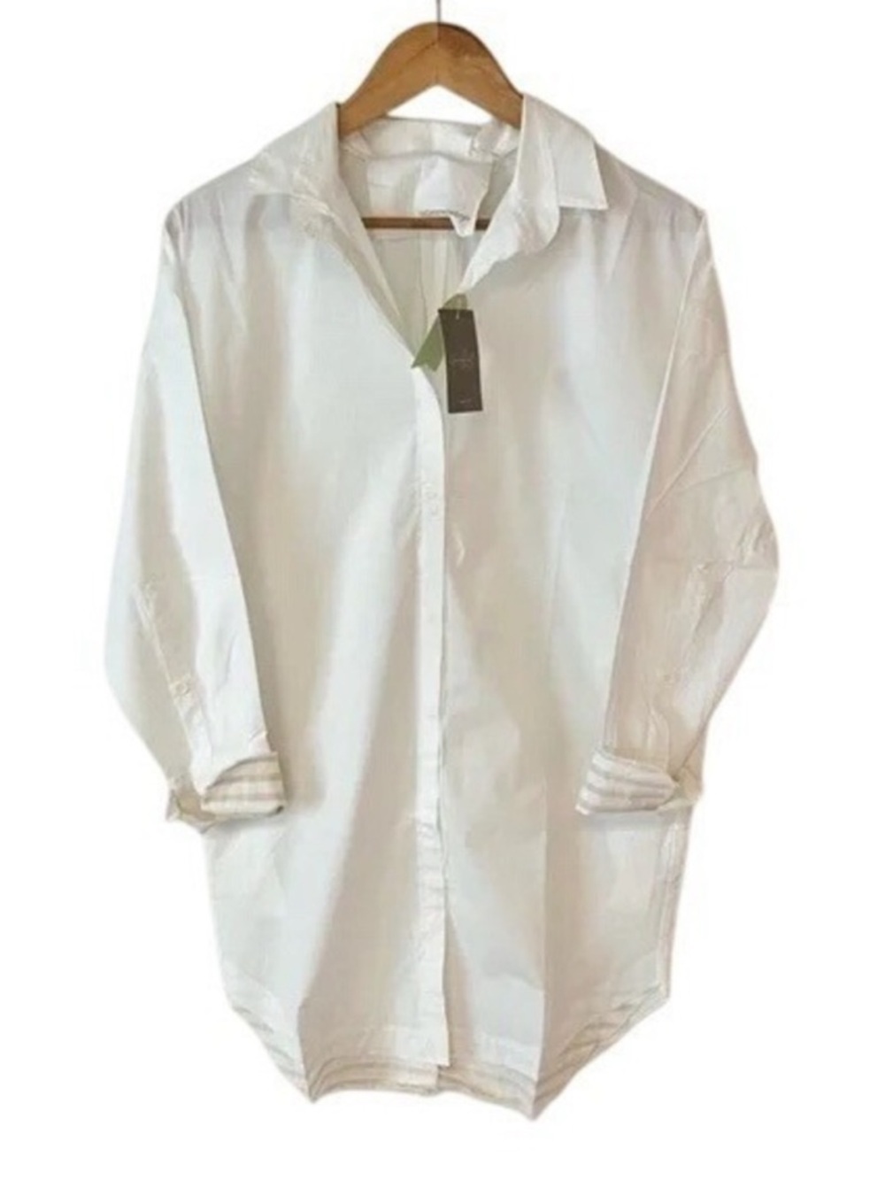 NWT Undiscovered Eye Oversized Button Down Tunic Shirt Size Medium